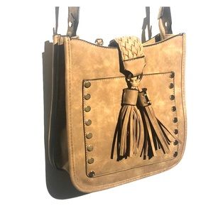 Violet Ray Leather Purse